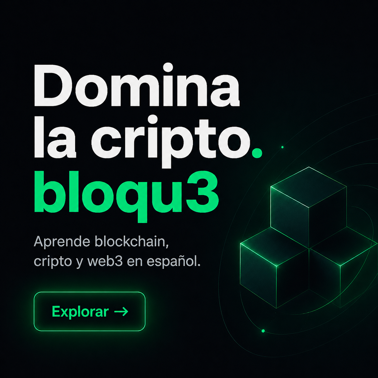 La academia y comunidad para entender blockchain, criptomonedas y la nueva economía digital.