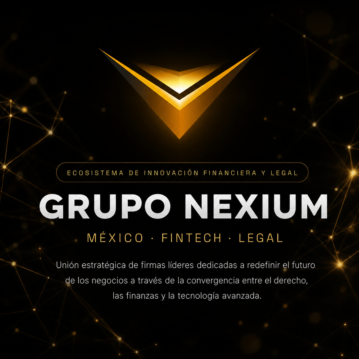 Unión estratégica de firmas líderes dedicadas a redefinir el futuro de los negocios a través de la convergencia entre el derecho, las finanzas y la tecnología avanzada.
